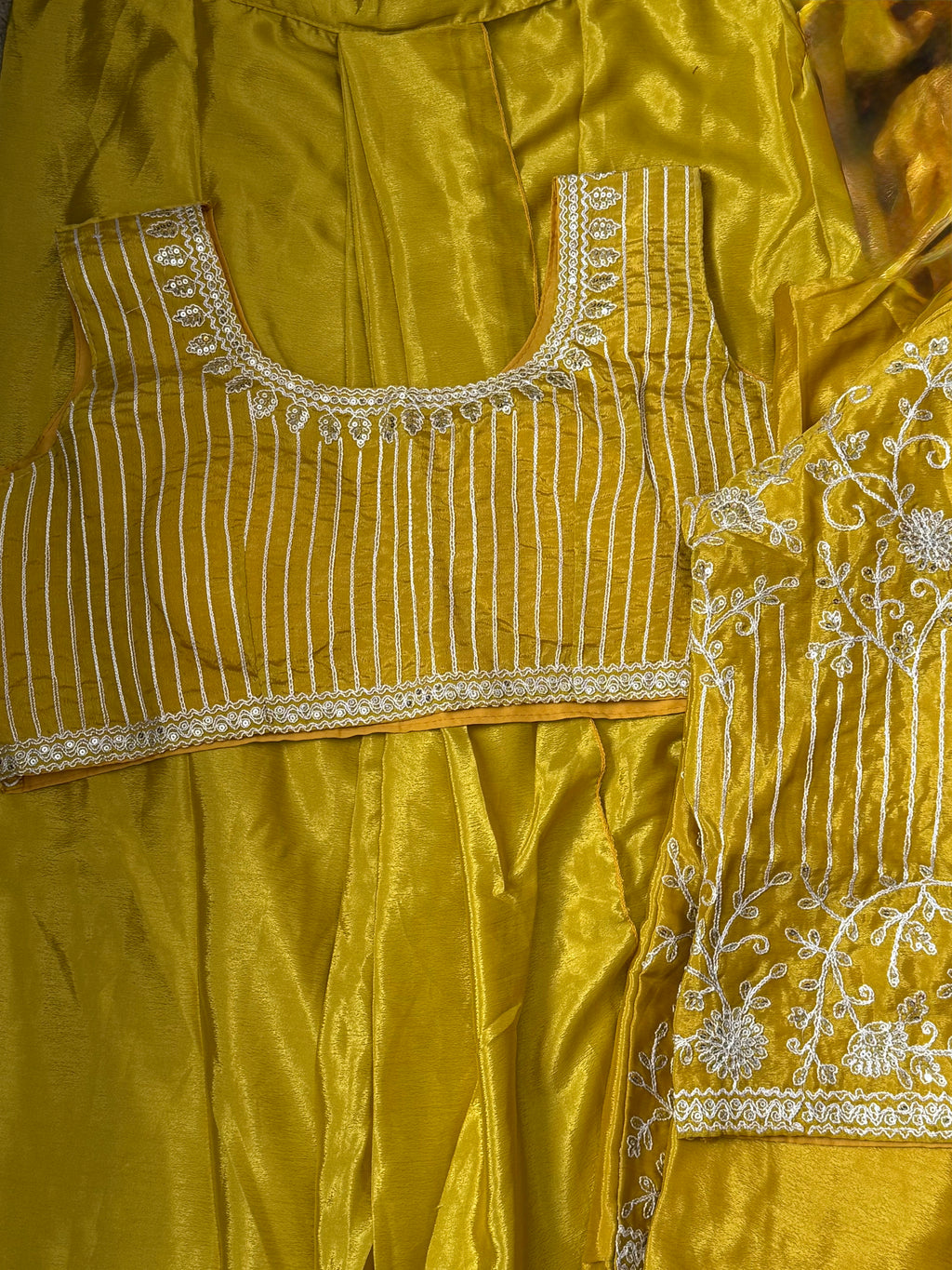 Chinon Party Wear Indo Western Dress