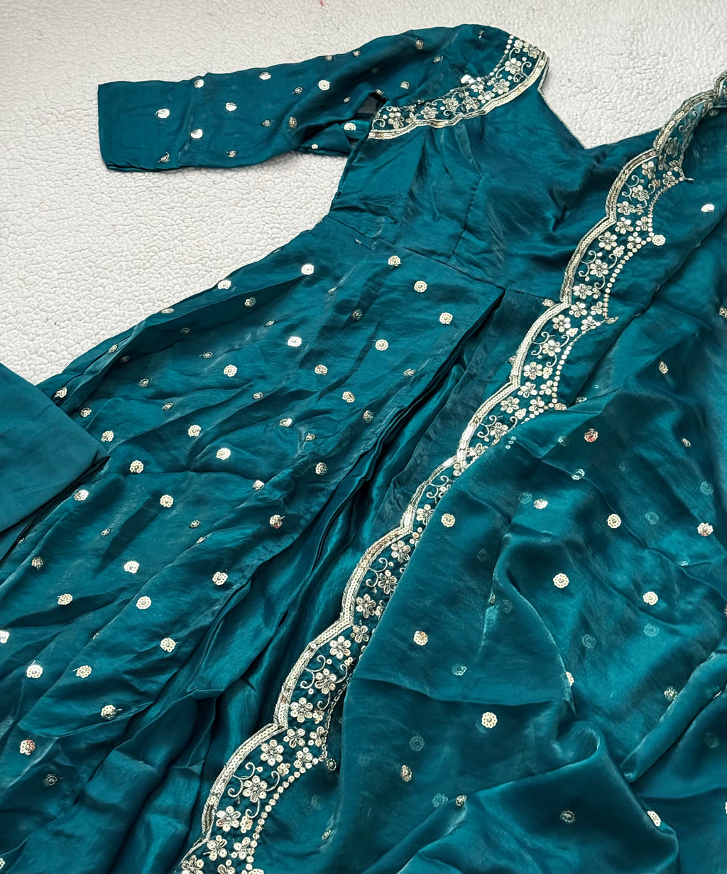 Women Fandy Silk Festive Wear Suit