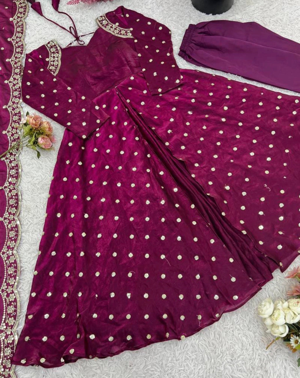 Women Fandy Silk Festive Wear Suit