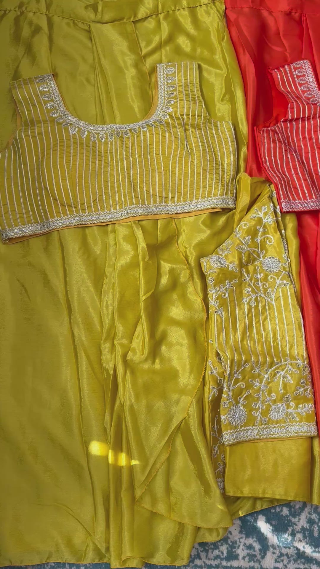 Chinon Party Wear Indo Western Dress